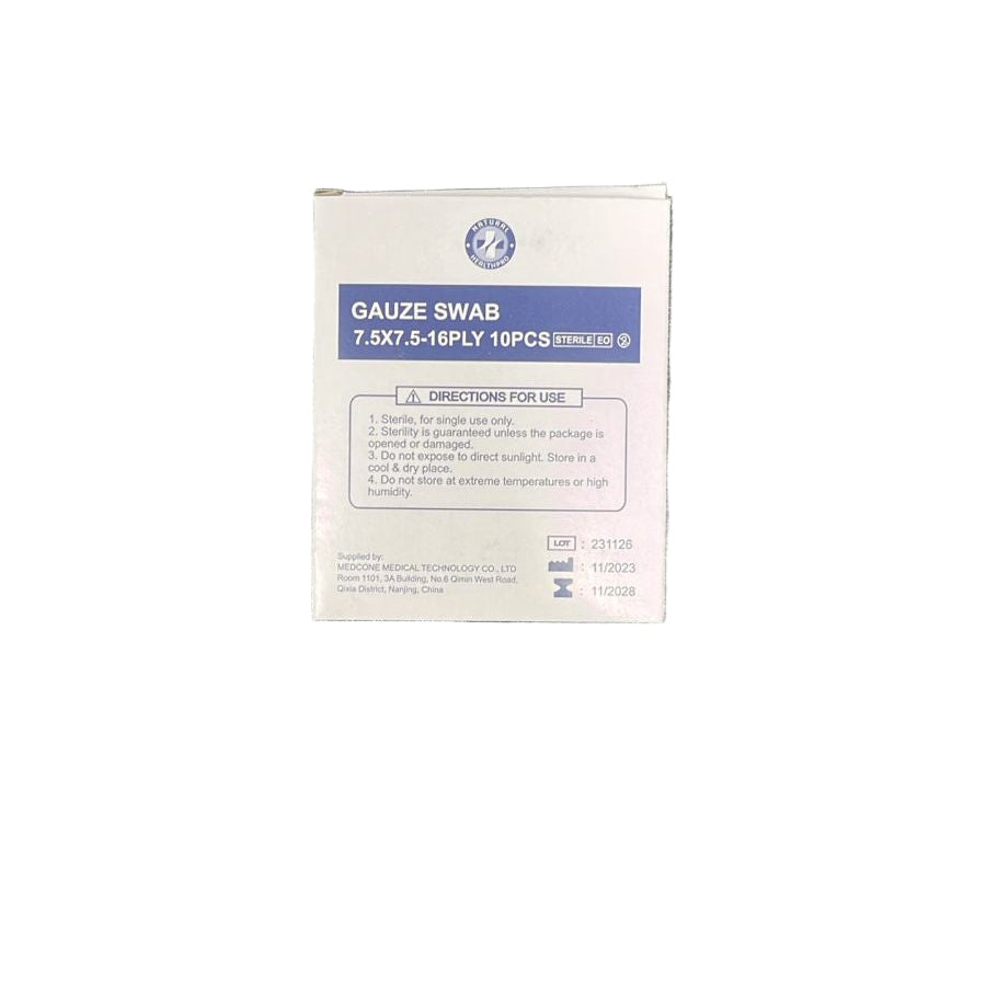 Sterile Gauze 10Pcs/Pack - 16PLY