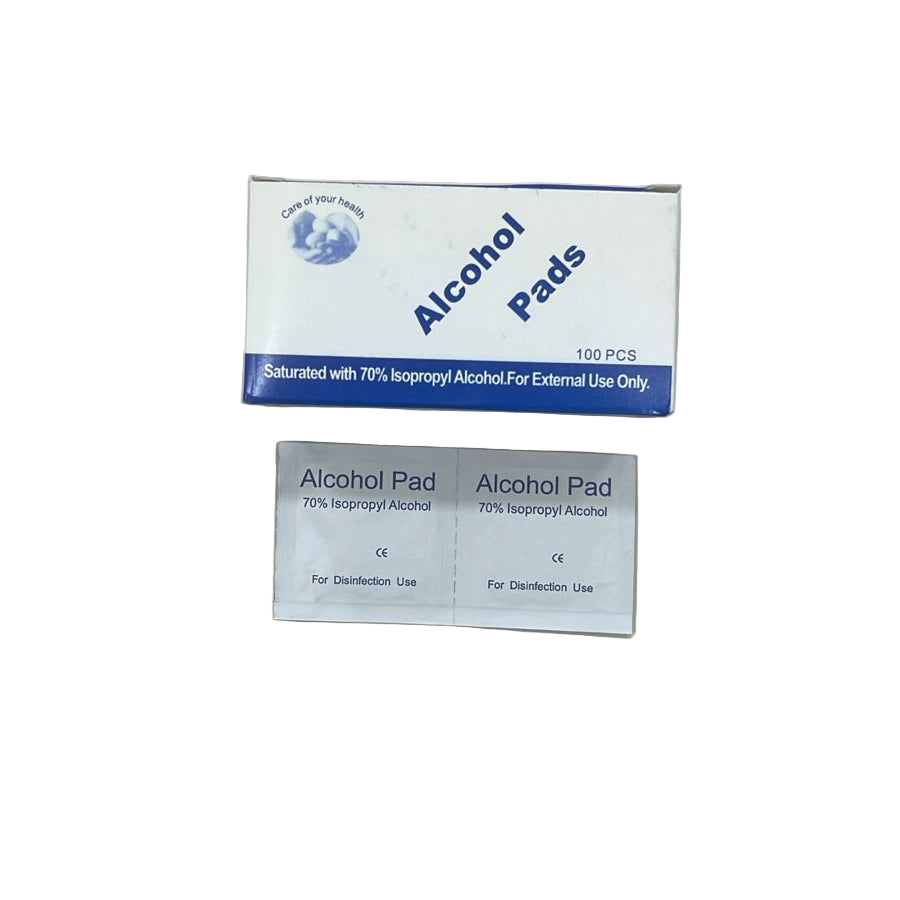 Alcohol Pads 100Pcs/Pack