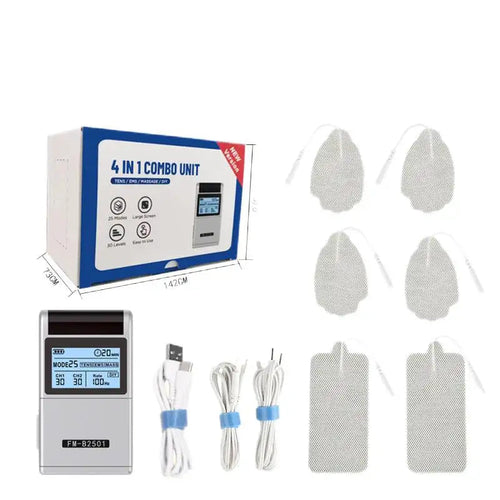 4 in 1 Electrotherapy 2 Channels - 3 Months Warranty