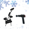 Massage Chair + Professional Massage Gun